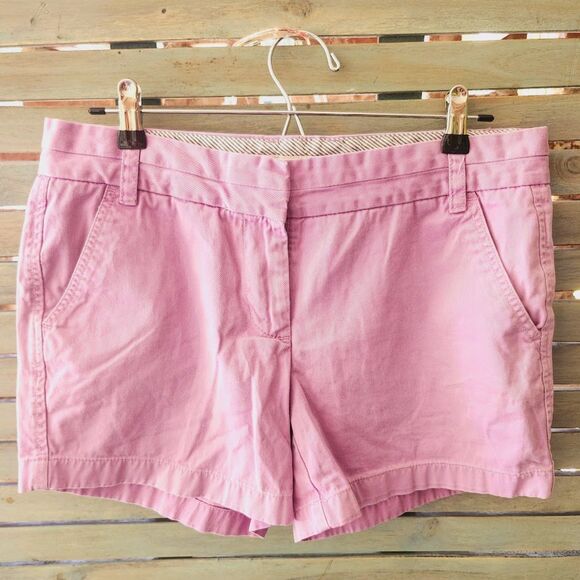 J. Crew Chino Shorts - Size 8 - Picture 1 of 5